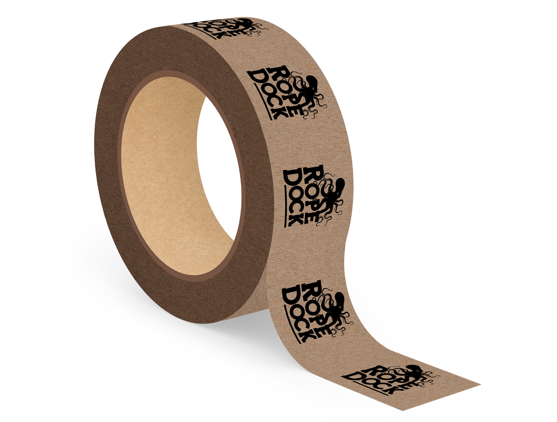 Paper discount packaging tape