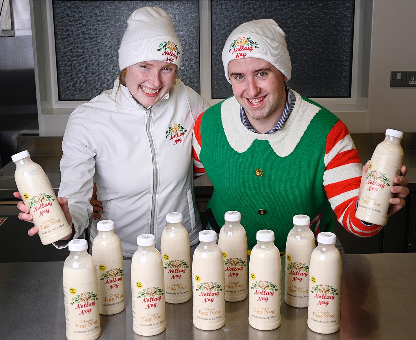 Eggnog Bottle Labels Brandpack™ Ireland